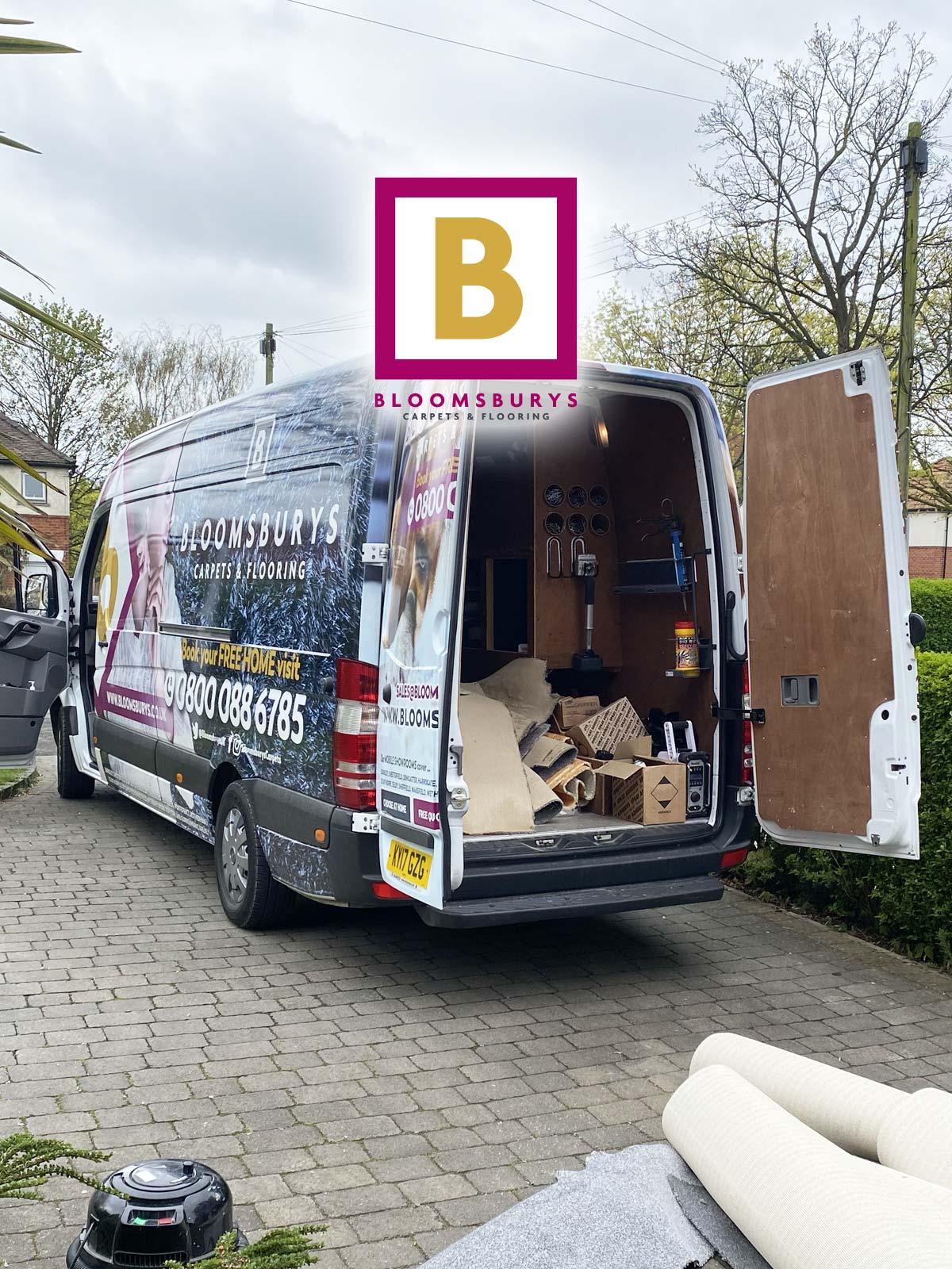 Cockapoo Approved Stair Carpet, Hall and Landing Fitted