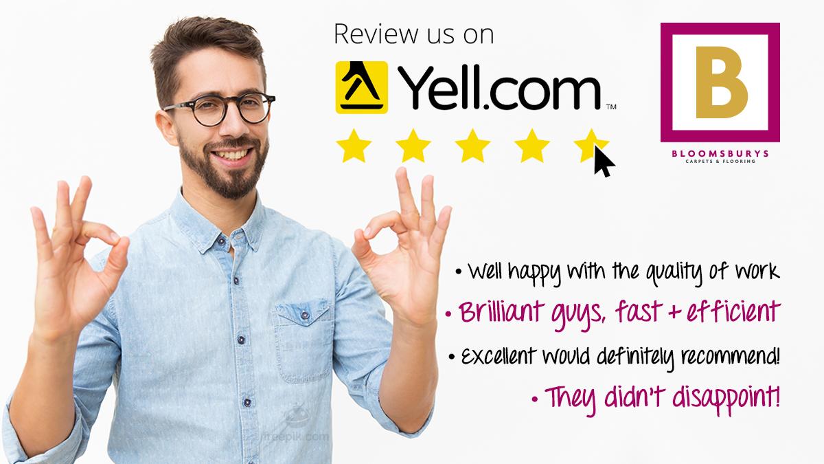 5.0 Star Rating from our Yell reviews! Range
