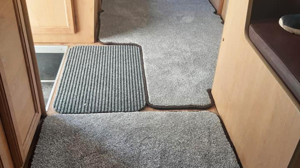 Camper Van Carpet Installation by Bloomsburys Range
