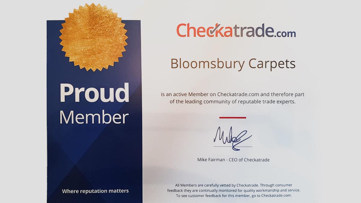 Proud to be a member of Checkatrade Range